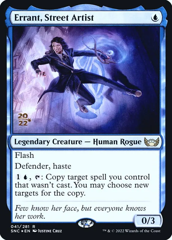 Errant, Street Artist [Streets of New Capenna Promos]