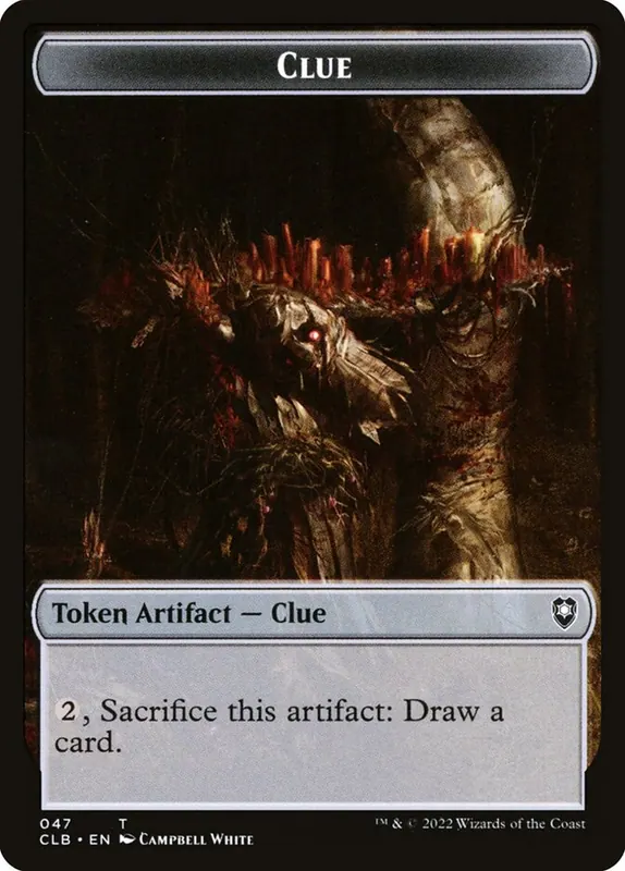 Clue [Battle for Baldur's Gate Tokens]