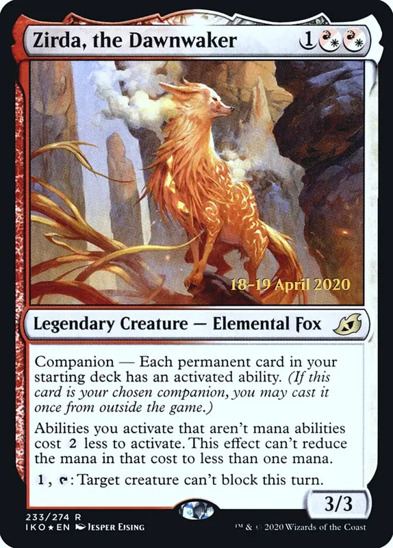 Zirda, the Dawnwaker [Ikoria: Lair of Behemoths Promos]