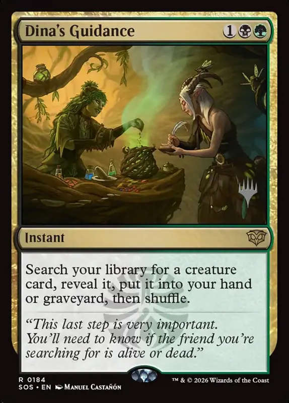 Dina's Guidance [Secrets of Strixhaven Promos]
