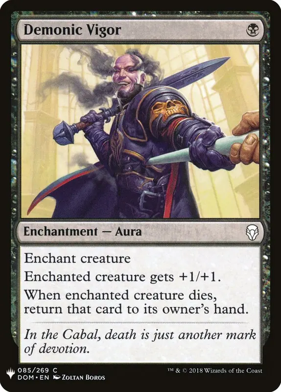 Demonic Vigor [The List]