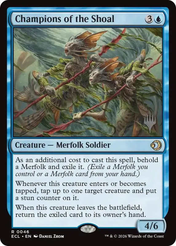 Champions of the Shoal [Lorwyn Eclipsed Promos]