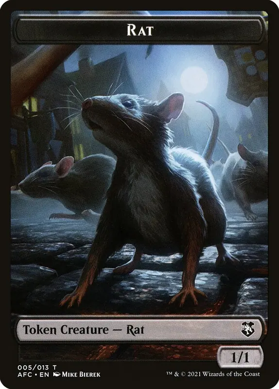 Rat [Forgotten Realms Commander Tokens]