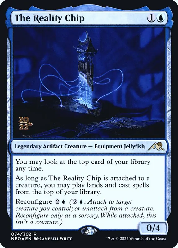 The Reality Chip [Kamigawa: Neon Dynasty Promos]