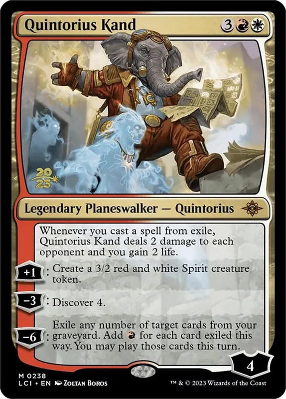 Quintorius Kand [The Lost Caverns of Ixalan Promos]
