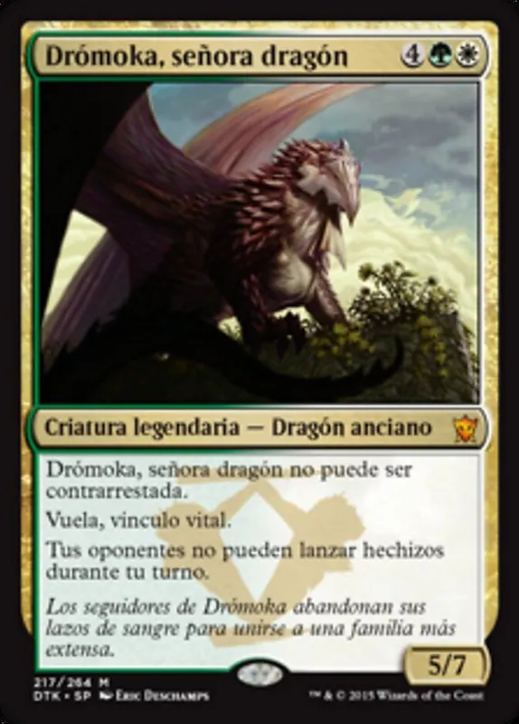 Dragonlord Dromoka [Dragons of Tarkir] - Español