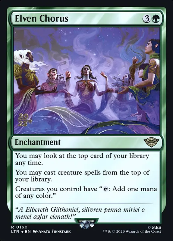 Elven Chorus [Tales of Middle-earth Promos]