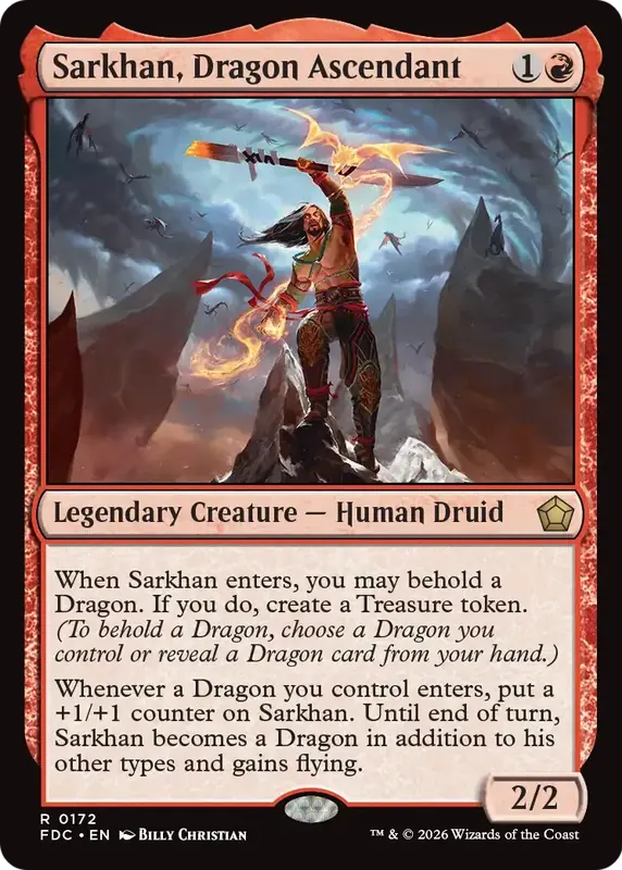 Sarkhan, Dragon Ascendant [Foundations Commander]