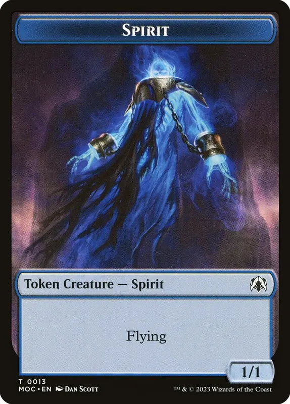 Spirit [March of the Machine Commander Tokens]