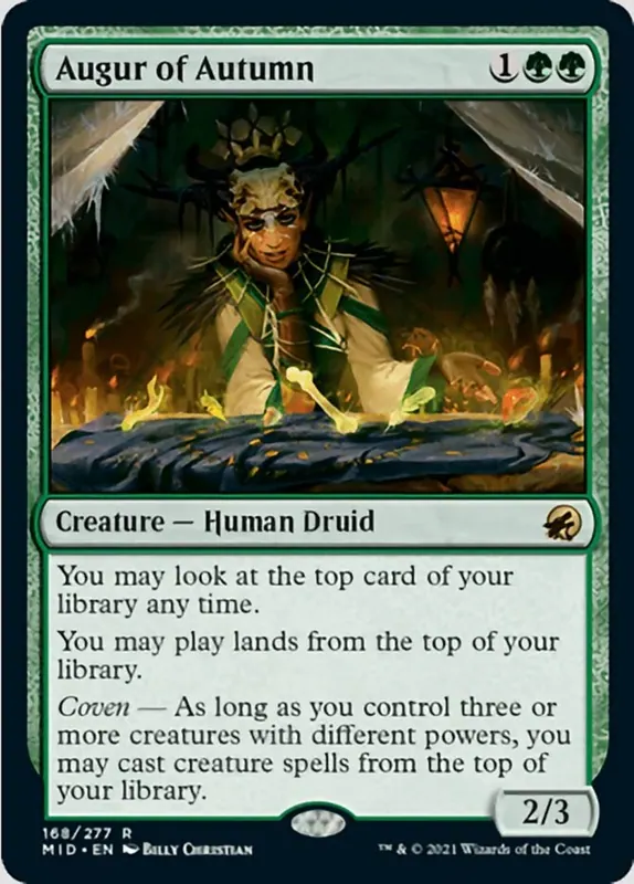 Augur of Autumn - Español [Innistrad: Midnight Hunt]