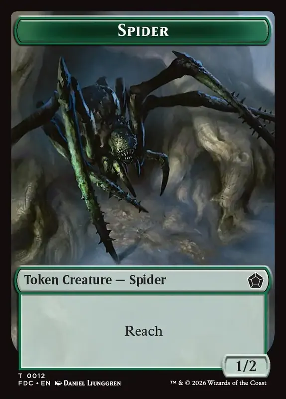 Spider [Foundations Commander Tokens]