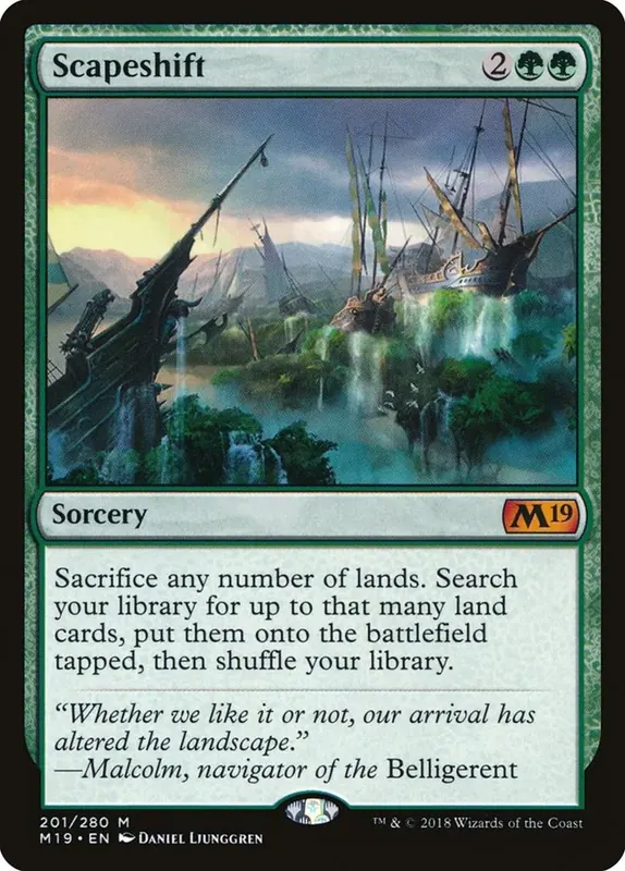Scapeshift [Core Set 2019] - Español