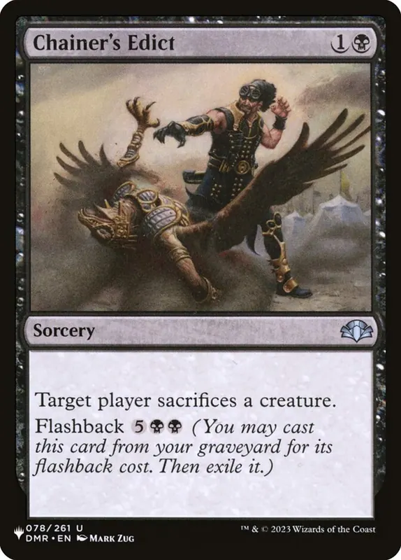 Chainer's Edict [The List]