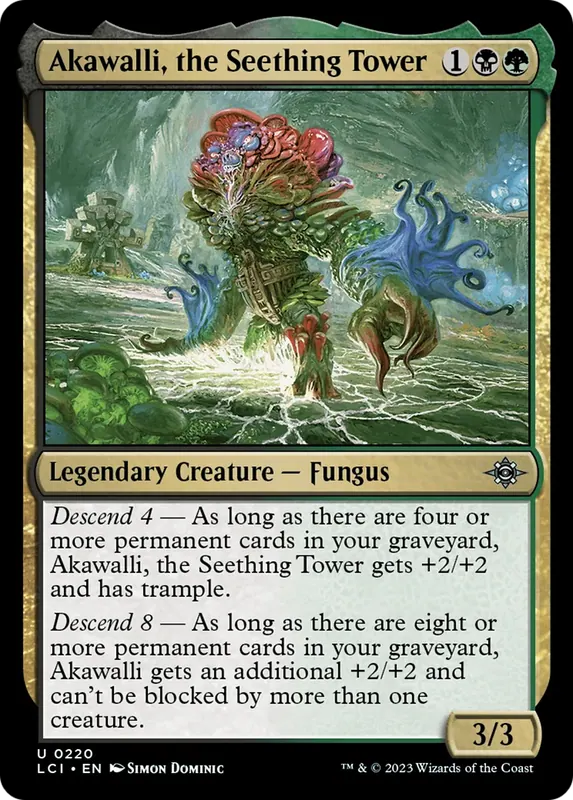 Akawalli, the Seething Tower [The Lost Caverns of Ixalan]