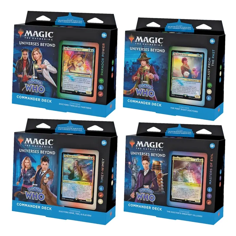 Mtg Commander Deck – Doctor Who – Ingles