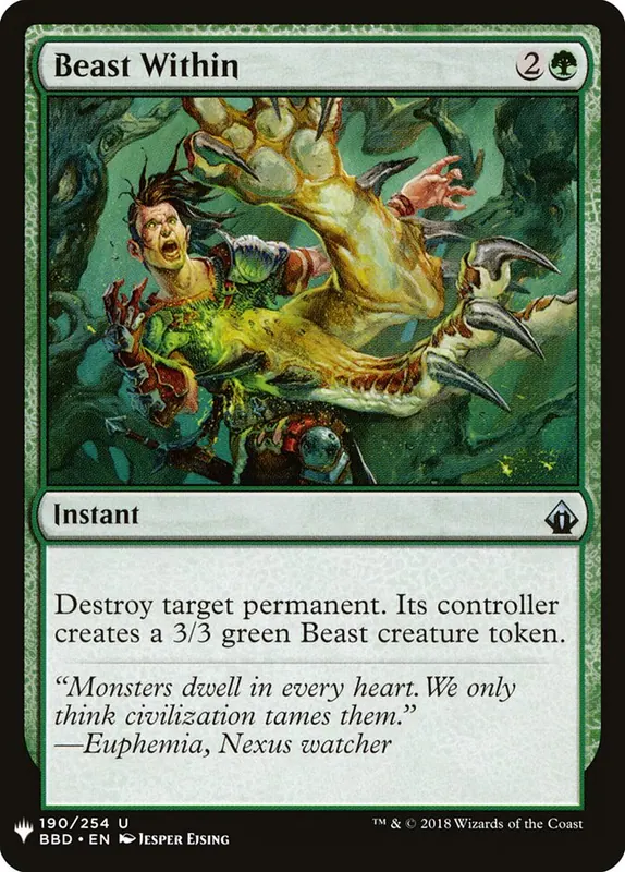 Beast Within [The List]