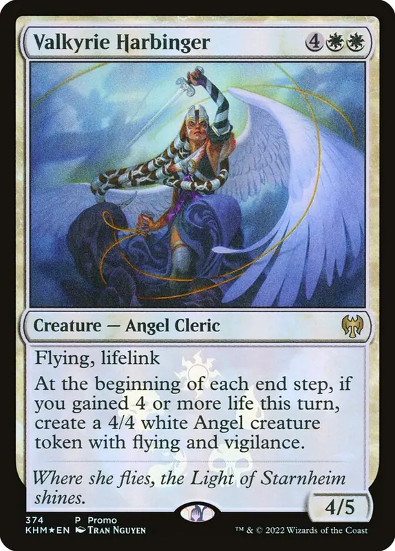 Valkyrie Harbinger [Kaldheim Promos]