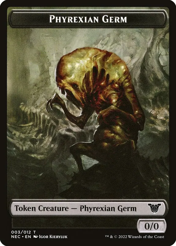 Phyrexian Germ [Neon Dynasty Commander Tokens]