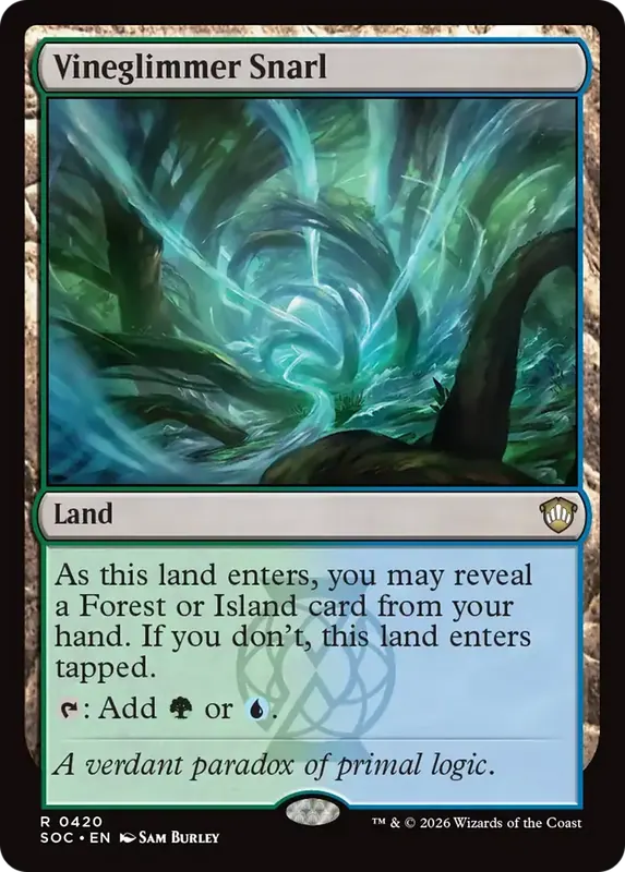 Vineglimmer Snarl [Secrets of Strixhaven Commander]