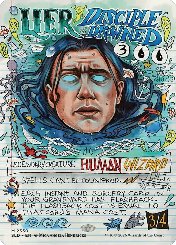 Lier, Disciple of the Drowned [Secret Lair Drop Series]