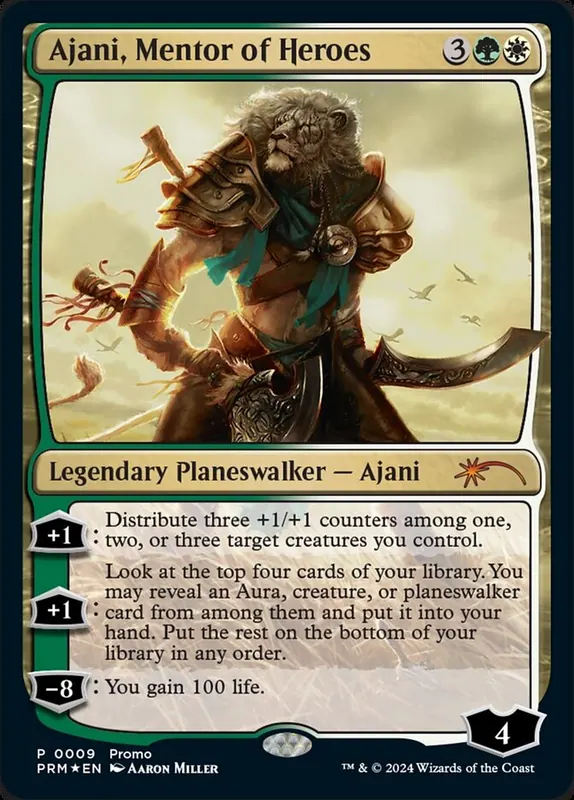 Ajani, Mentor of Heroes [Media and Collaboration Promos]