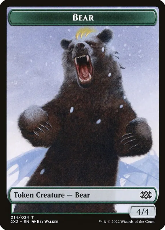 Bear [Double Masters 2022 Tokens]