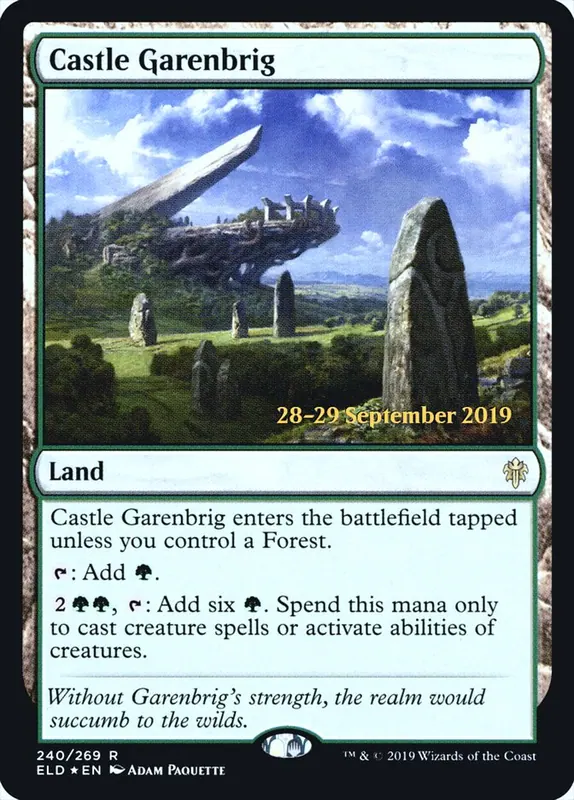 Castle Garenbrig [Throne of Eldraine Promos]
