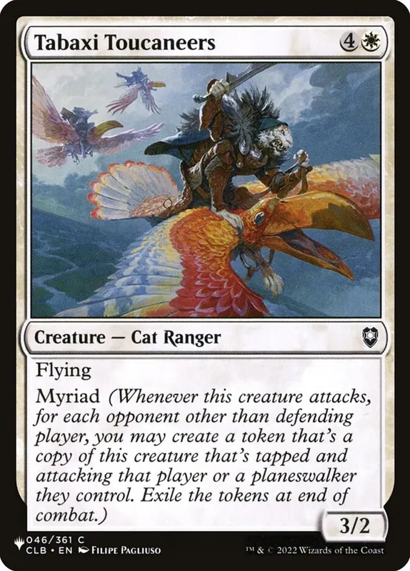 Tabaxi Toucaneers [The List]