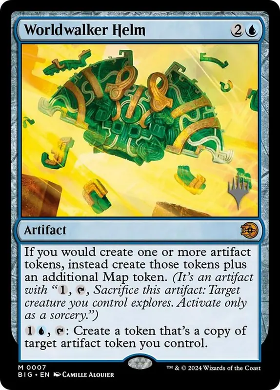 Worldwalker Helm [The Big Score Promos]