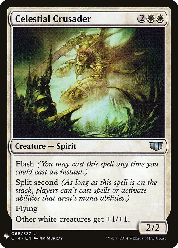 Celestial Crusader [The List]