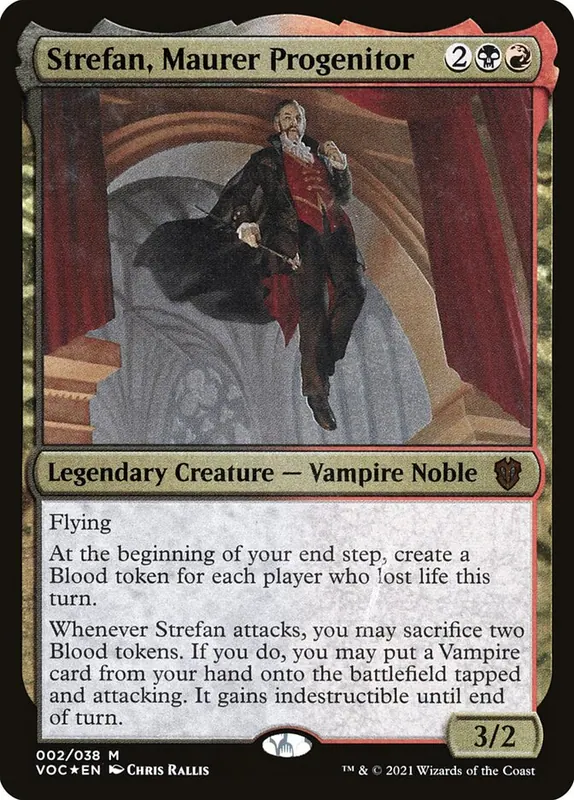 Strefan, Maurer Progenitor [Crimson Vow Commander Display Commanders]