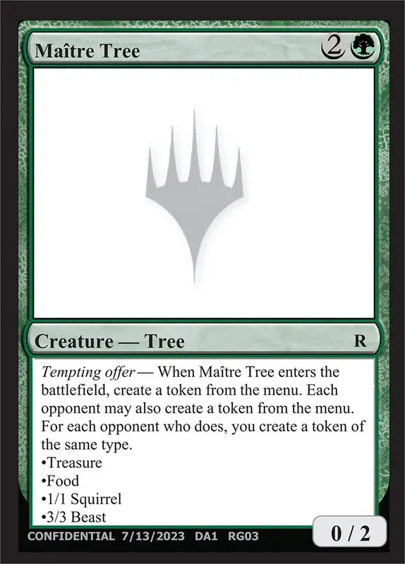 Maître Tree [Unknown Event]
