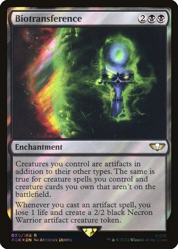 Biotransference [Warhammer 40,000 Commander]