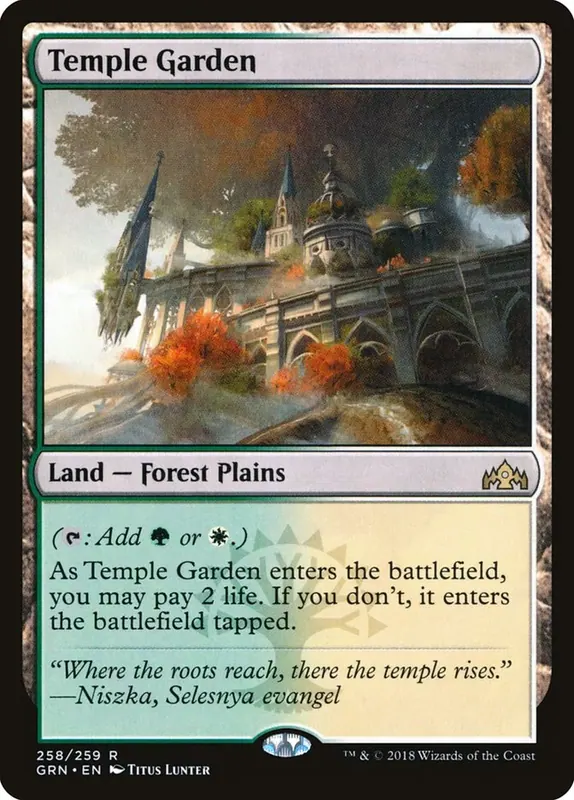 Temple Garden [Guilds of Ravnica] - Español