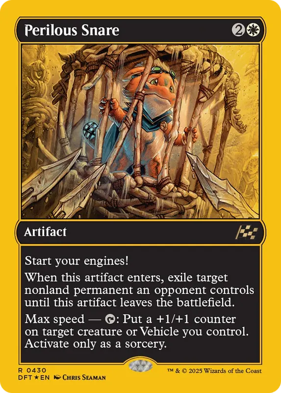 Perilous Snare (First-Place Foil) [Aetherdrift]