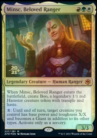 Minsc, Beloved Ranger [Dungeons & Dragons: Adventures in the Forgotten Realms Prerelease Promos]