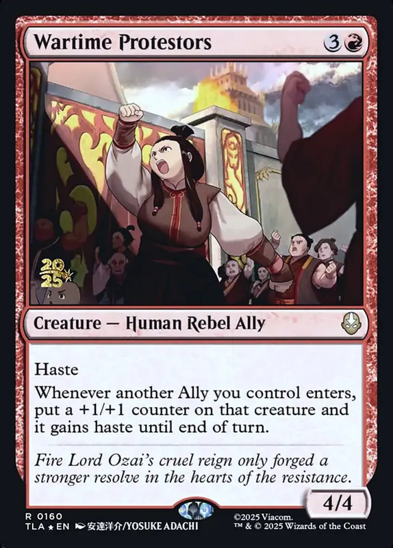 Wartime Protestors [Avatar: The Last Airbender Promos]