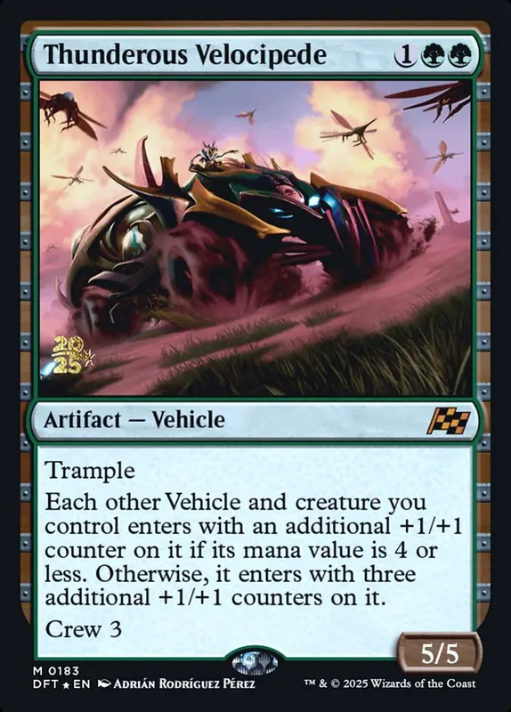 Thunderous Velocipede [Aetherdrift Promos]