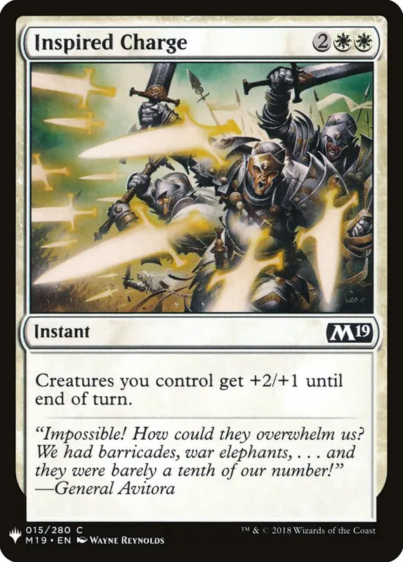 Inspired Charge [The List]