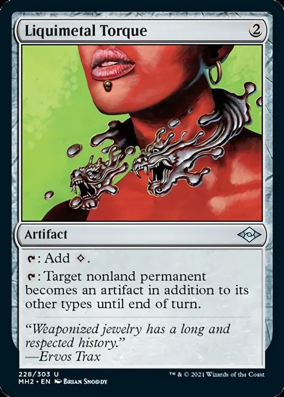 Liquimetal Torque [Modern Horizons 2] - Español