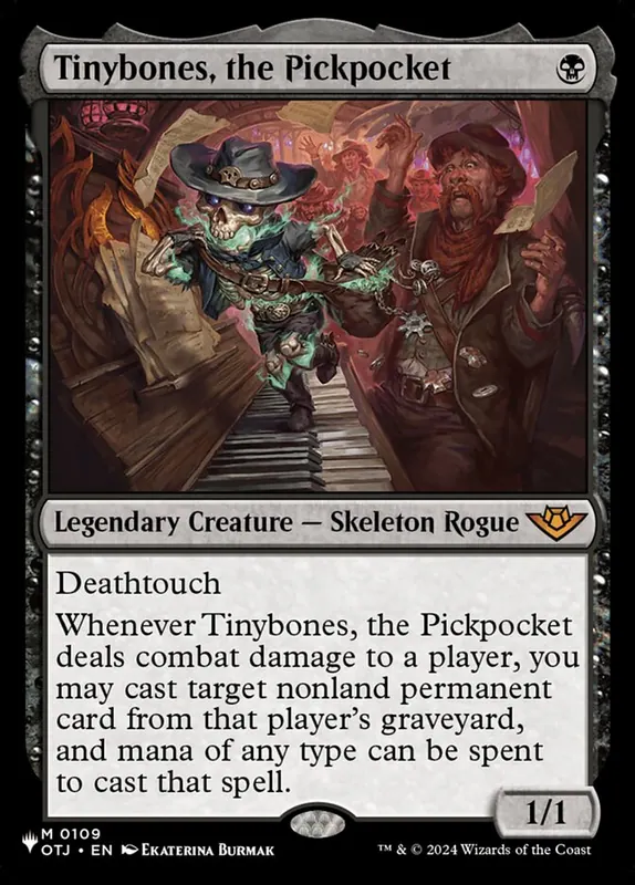 Tinybones, the Pickpocket [The List]