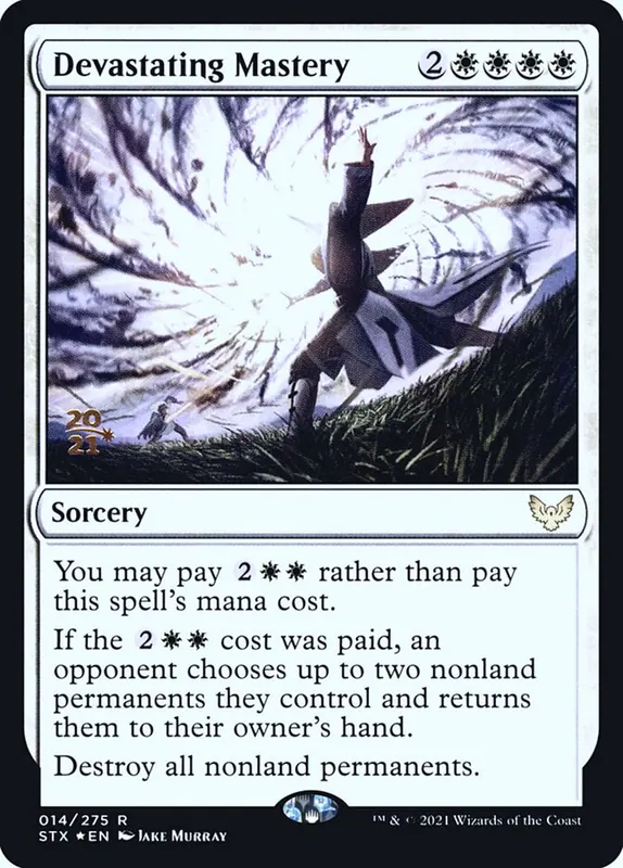 Devastating Mastery [Strixhaven: School of Mages Promos]