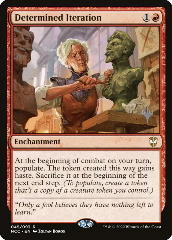 Determined Iteration [New Capenna Commander Promos]