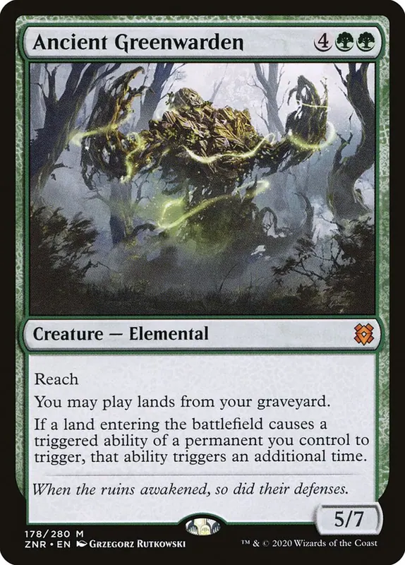 Ancient Greenwarden - Español [Zendikar Rising]
