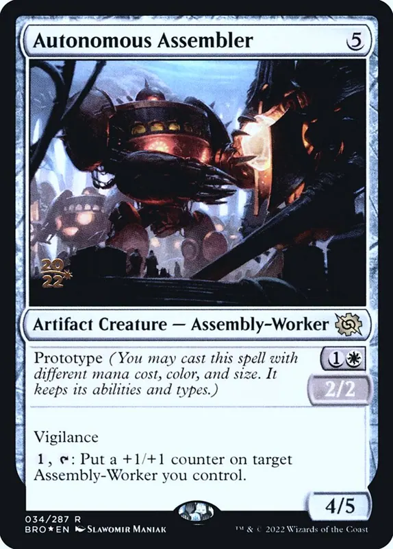 Autonomous Assembler [The Brothers' War Promos]