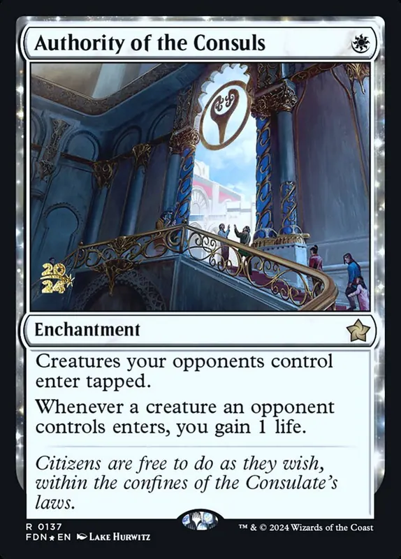 Authority of the Consuls [Foundations Promos]