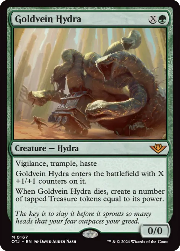 Goldvein Hydra [Outlaws of Thunder Junction] - Español