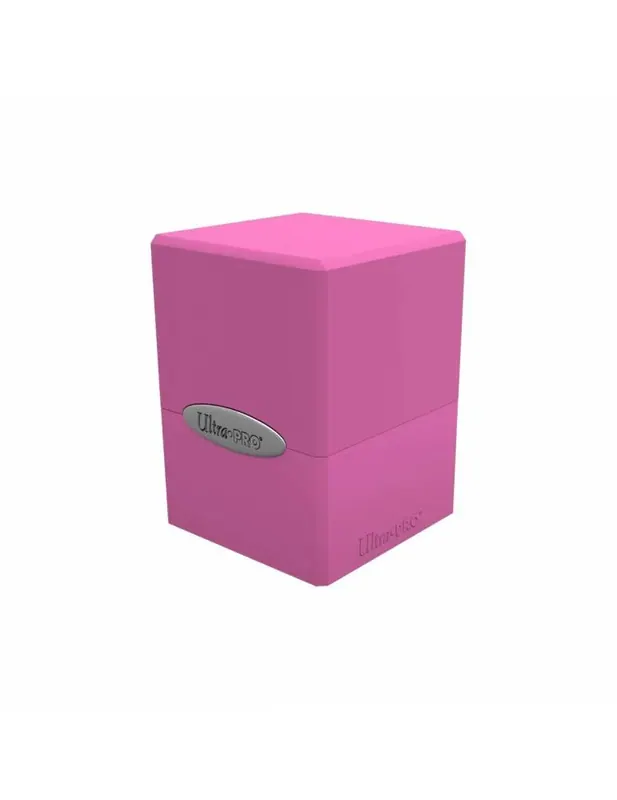 SATIN CUBE - HOT PINK