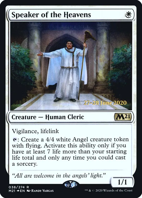 Speaker of the Heavens [Core Set 2021 Promos]