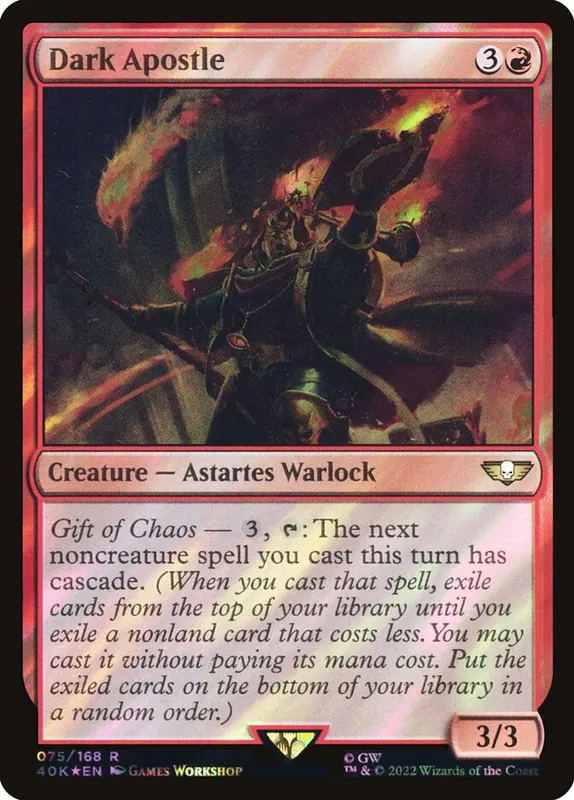 Dark Apostle [Warhammer 40,000 Commander]
